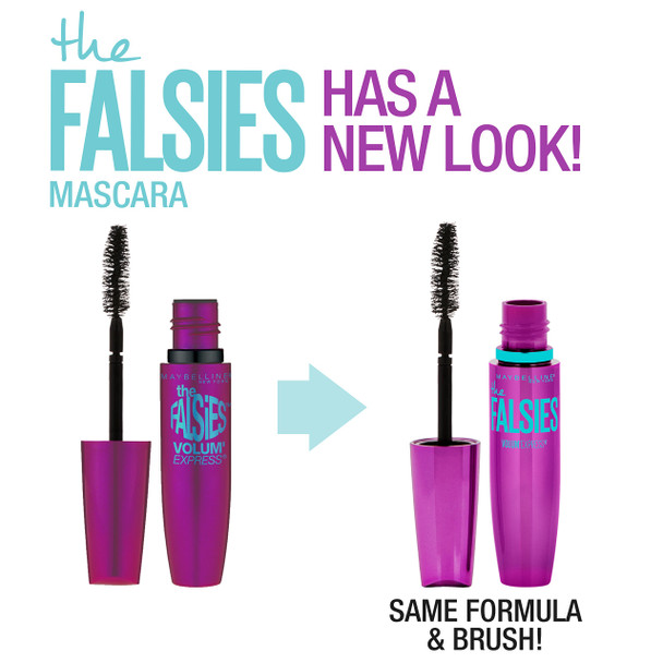 Maybelline New York Makeup Volum Express The Falsies Waterproof Mascara Brownish Black 0.25 fl. oz.