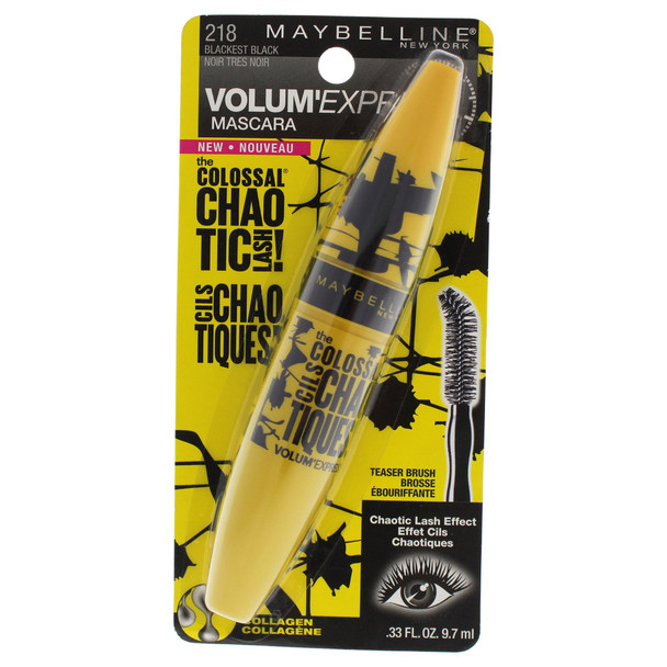 Maybelline New York VolumExpress the Colossal Chaotic Lash Mascara 0.33 Fluid Ounce