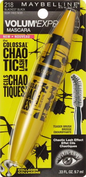 Maybelline New York VolumExpress the Colossal Chaotic Lash Mascara 0.33 Fluid Ounce