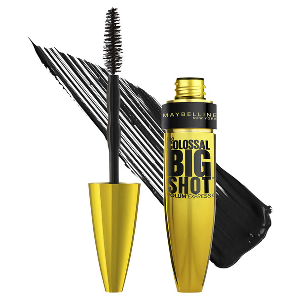 Maybelline New York Volum Express The Colossal Big Shot Mascara X Shayla Baddest Black 0.33 Fluid Ounce