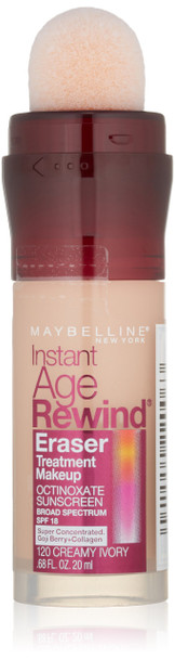 Maybelline Instant Age Rewind Eraser Treatment Makeup Creamy Ivory 0.68 fl. oz.