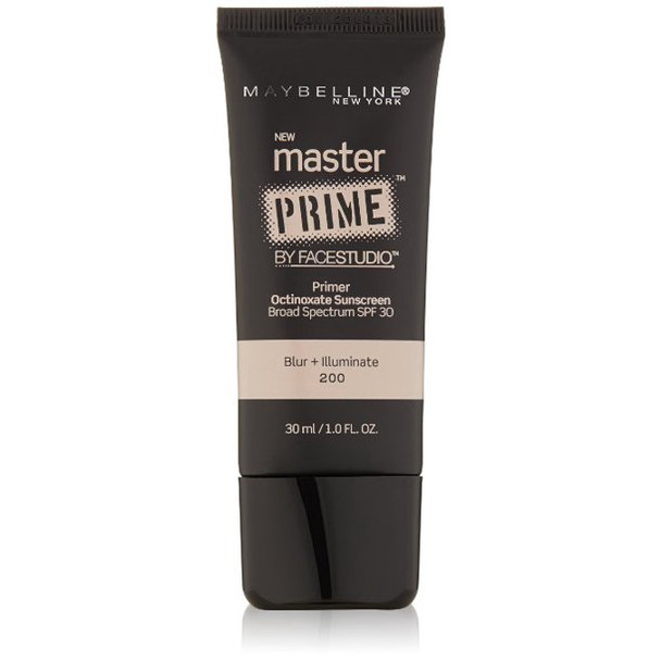 Maybelline New York Face Studio Master Prime Makeup Blur Plus Illuminate 1 Fluid Ounce
