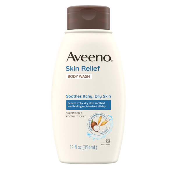 Aveeno Active Naturals Skin Relief Gentle Lotion, Nourishing Coconut 12 oz