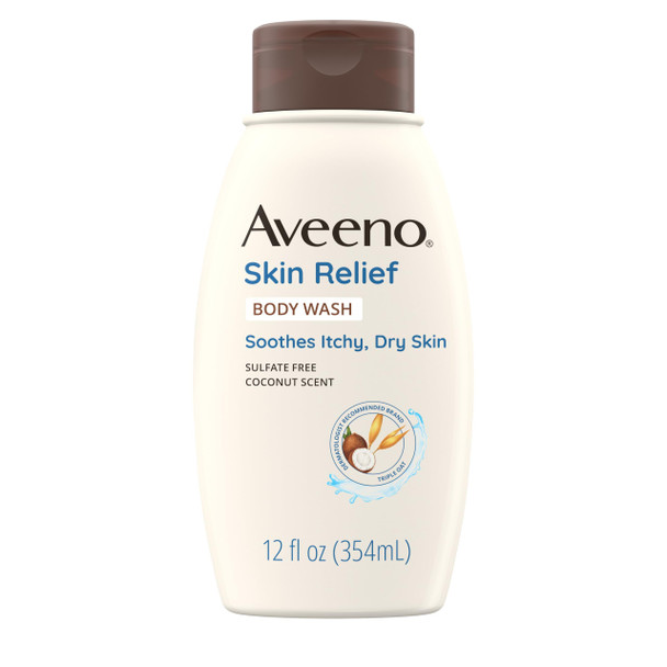 Aveeno Active Naturals Skin Relief Gentle Lotion, Nourishing Coconut 12 oz