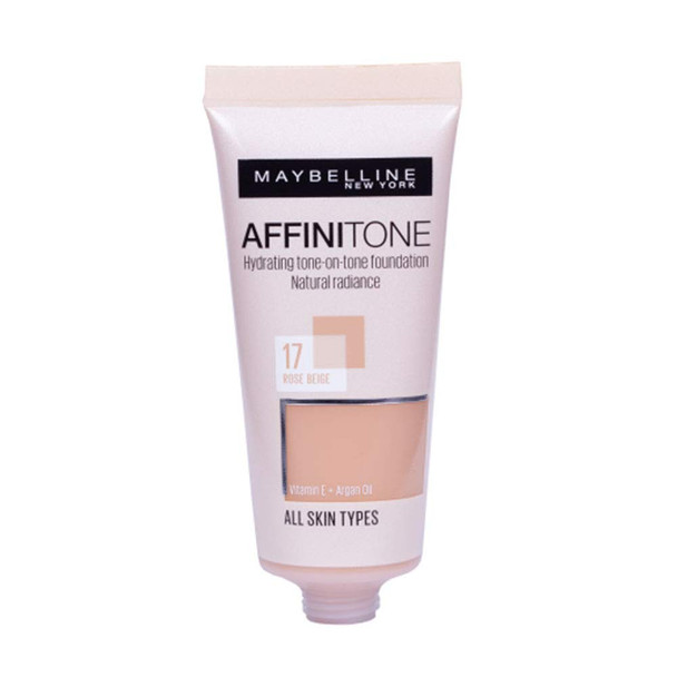 Maybelline Affinitone Perfecting And Protecting Foundation 30ml17 Rose Beige