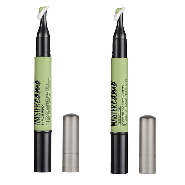 Pack of 2 Maybelline New York Master Camo Color Correcting Pens Green for Redness  10