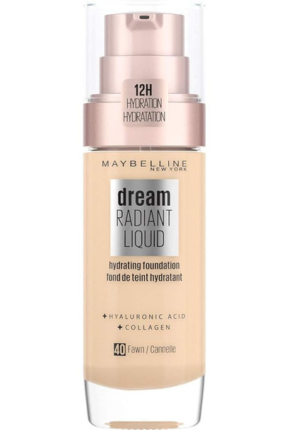 Maybelline Dream Satin Airbrush Perfection Liquid Foundation  40 Fawn 30ml
