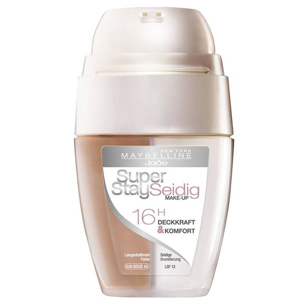 2 x Maybelline New York Super Stay Silky 16H Foundation  48 Sun Beige