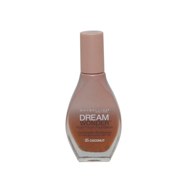 3 Pack Maybelline Dream Wonder FluidTouch Foundation 95 Coconut