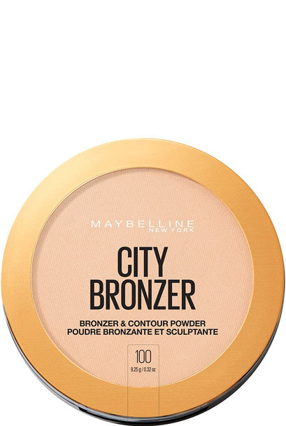 Maybelline New York City Bronzer Powder Makeup Bronzer and Contour Powder 100 0.32 Ounce