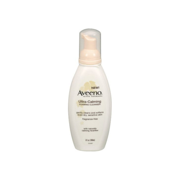 Aveeno Active Naturals Ultra-Calming Foaming Cleanser 6 Oz