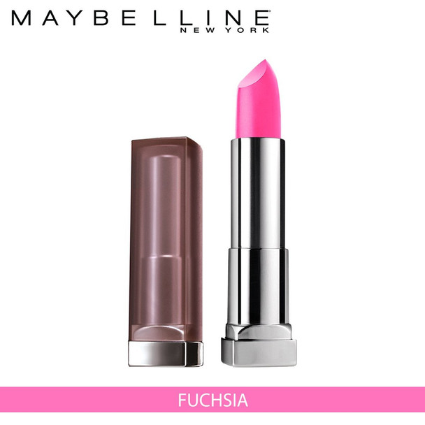 Maybelline Color Sensational Creamy Matte Lipstick Faint For Fuchsia 0.15 oz.
