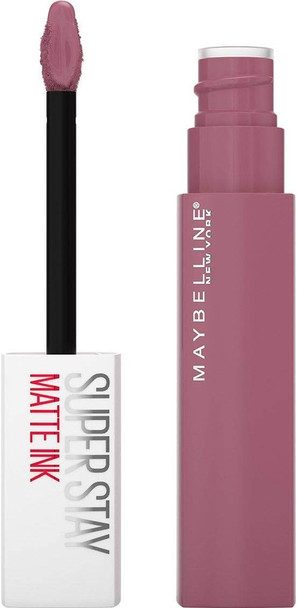 Maybelline New York Superstay Matte Ink Longlasting Liquid Warm Blush Pink Lipstick Up to 12 Hour Wear Non Drying 180 Revolutionary