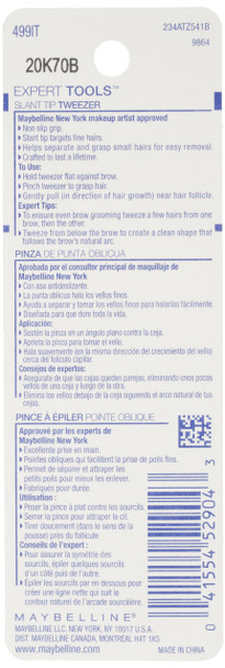 Maybelline New York Expert Tools Slant Tip Tweezer