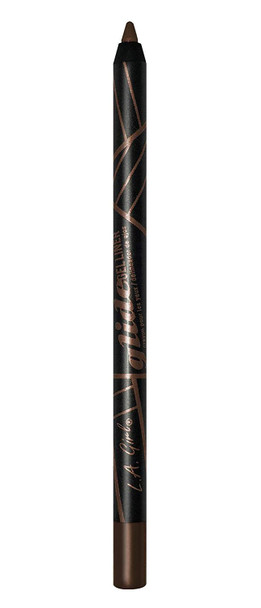 L.A. Girl Glide Gel Eyeliner Pencils Brown 0.04 Ounce Pack of 3