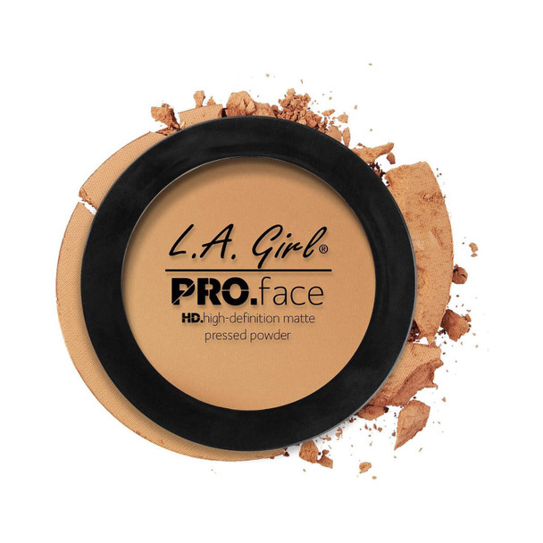 L.A. Girl PRO Face Powder  Warm Caramel LAXGPP612 0.25 Ounce LAXGPP612B