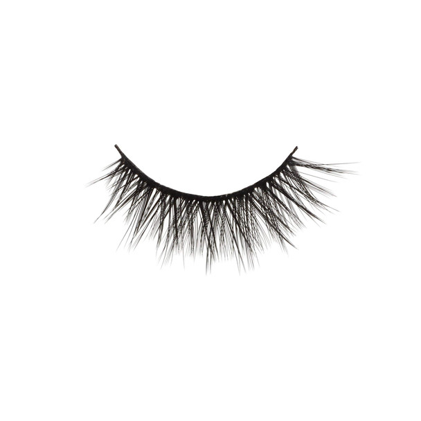 Amorus 3D Hand made Faux Mink Black Lashes 28 Nature fluffy light Reusable 3 PACK
