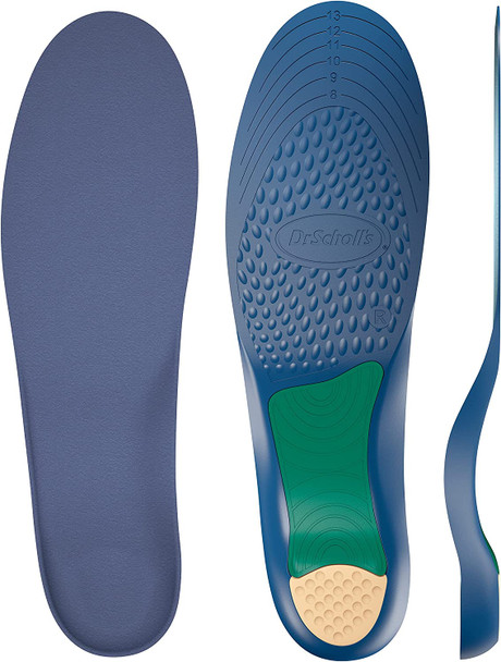 Dr. Scholls LOWER BACK Pain Relief Orthotics // Clinically Proven Immediate and AllDay Relief of Lower Back Pain for Mens 814 also available for Womens 610