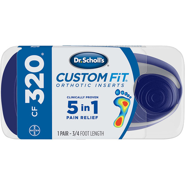 Dr. Scholls Custom Fit Orthotic CF320 1 Count