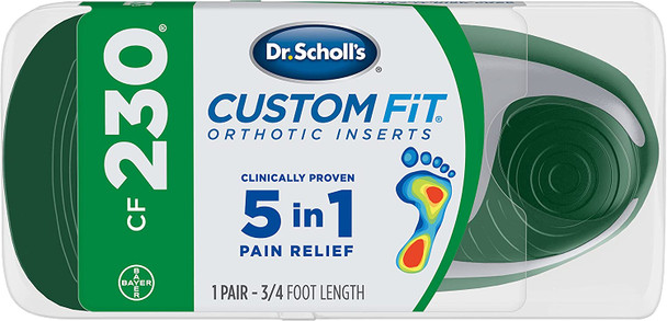 Dr. Scholls Custom Fit Orthotic Inserts CF 230