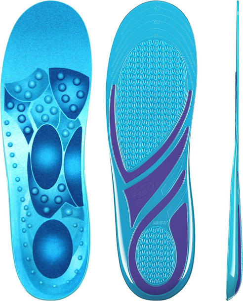 Dr. Scholls Stimulating Step Insoles with Massaging Gel Plus Stimulating Nodes Unisex 1 Pair