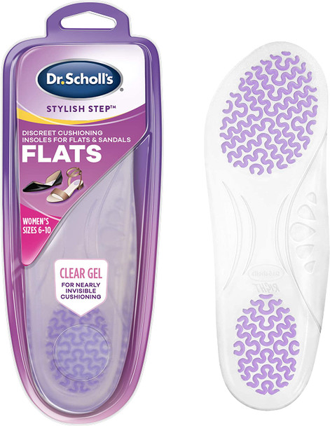 Dr. Scholls Cushioning Insoles for Flats and Sandals AllDay Comfort in Flats Boots for Womens 610 New