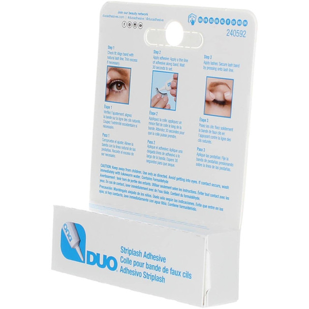 Duo Eyelash Adhesive 0.25oz White/Clear 3 Pack