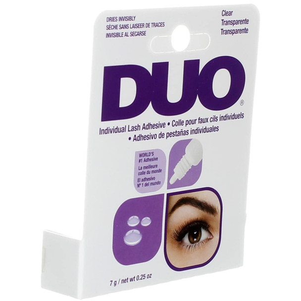 Duo Eyelash Individual Adhesive Clear 0.25 Ounce 7ml 2 Pack