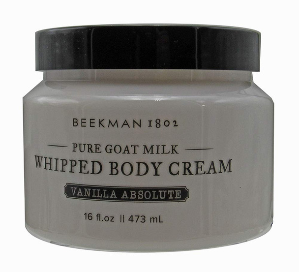 Beekman 1802 Pure Goat Milk Whipped Body Cream 16 fl. oz. Vanilla Absolute