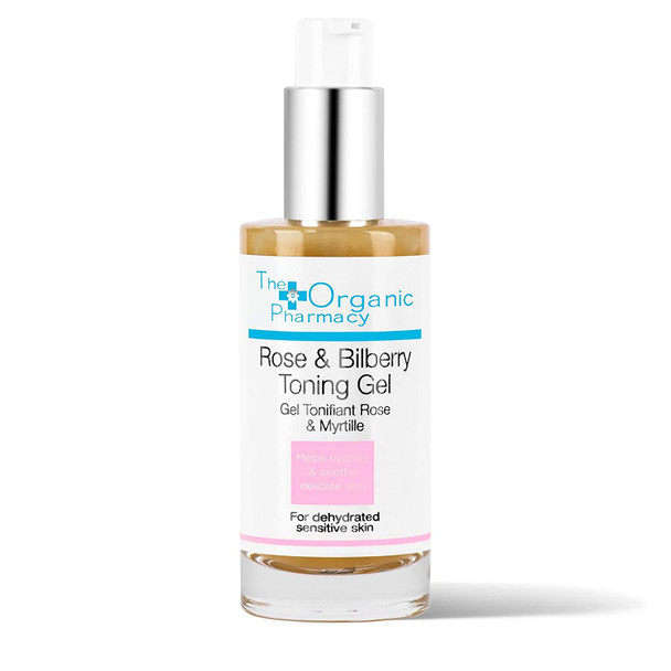 The Organic Pharmacy Rose  Bilberry Toning Gel 1.7 Ounce