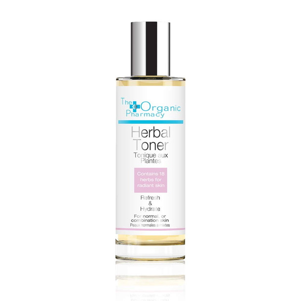 The Organic Pharmacy Herbal Toner Refresh  Hydrate Normal To Combination Skin 3.4 Ounce