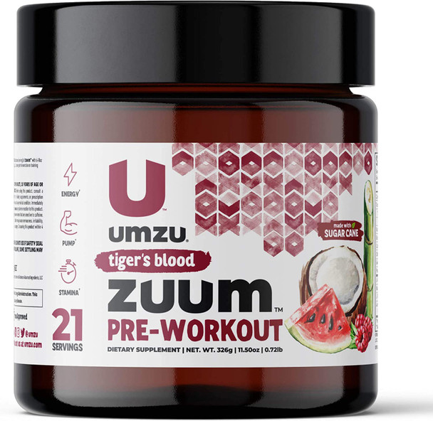 UMZU Zuum PreWorkout Tigers Blood