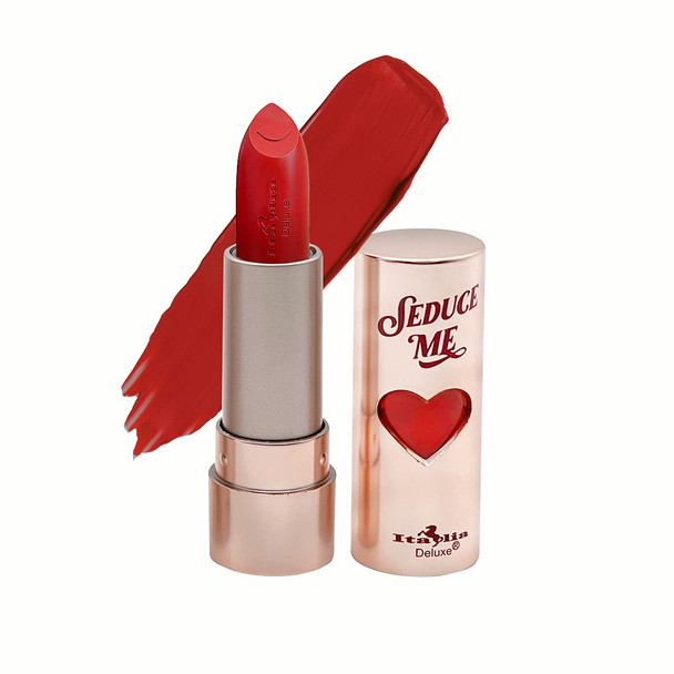 Italia Deluxe Seduce Me Satin Lipstick 06  Red Bottoms