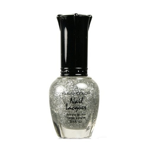 Kleancolor Nail Lacquer Silver Glitter 27