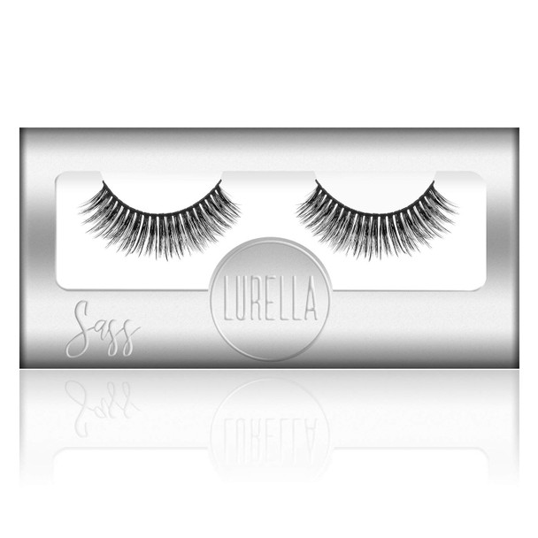 Lurella Cosmetics 3D Plush Synthetic Eyelashes False Eyelashes made with Synthetic Fibers. Elevate Your Look to the Next Level With Our High Quality Reusable Lashes. SASS