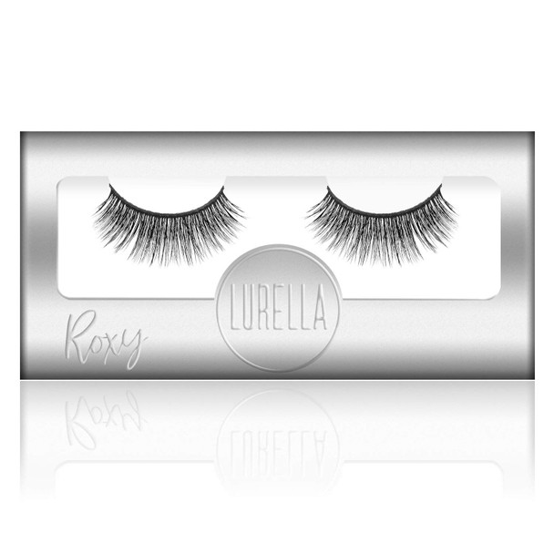 Lurella Cosmetics 3D Plush Synthetic Eyelashes False Eyelashes made with Synthetic Fibers. Elevate Your Look to the Next Level With Our High Quality Reusable Lashes. ROXY