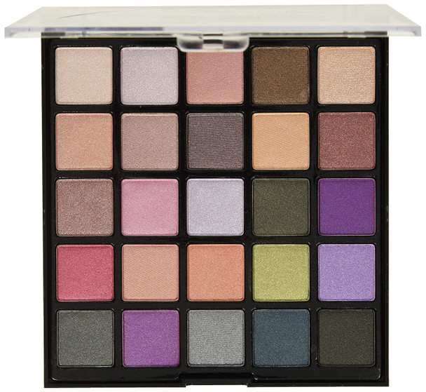 Beauty Treats Modern Metallics Eyeshadow Collection Palette  25 Shades  Highly Pigmented Shimmer