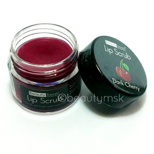 BEAUTY TREATS Lip Scrub  Dark Cherry