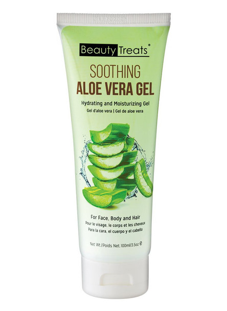 Soothing Aloe Vera Gel for Face Body Hair 3.5 OZ