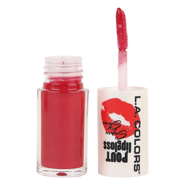 LA COLORS POUT Lip Gloss Super Shine CLG646Hot Lips