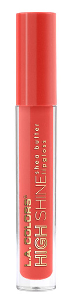 L.A. COLORS High Shine Shea Butter Lip Gloss Catwalk 0.14 Ounce L.A. COLORS High Shine Shea Butter Lip Gloss Catwalk 0.14 Ounce