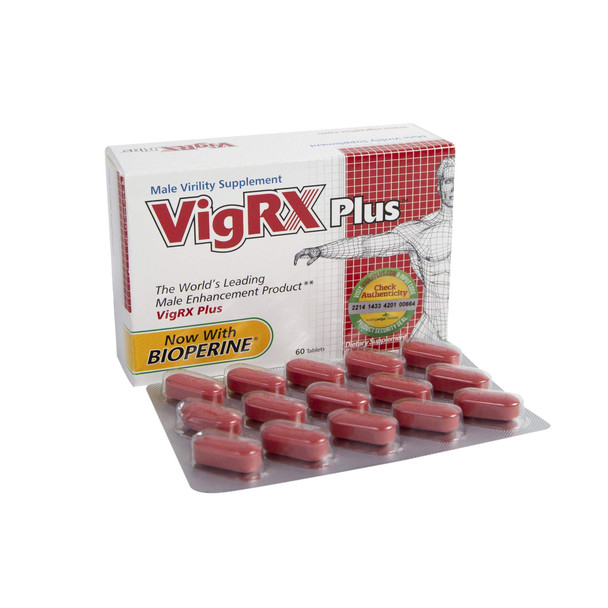 VigRX Plus Male Virility Herbal Dietary Supplement Pill - 60 Tablets