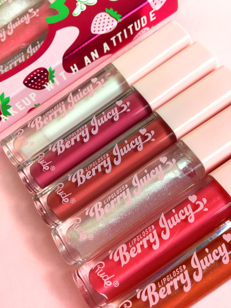 Rude  Berry Juicy Lip Gloss  Flirty