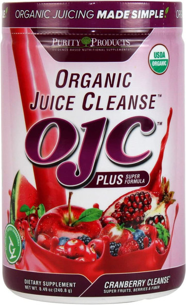 Certified Organic Juice Cleanse  OJC Plus  Cranberry Cleanse8.49OZ/240.8g