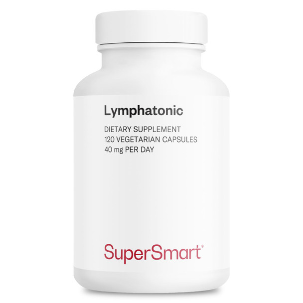 Supersmart  Lymphatonic 40 mg Per Day  Swelling Relief  Melilotus Officinalis Extract 18 Coumarin  Anti Inflammatory Supplement  NonGMO  Gluten Free  120 Vegetarian Capsules