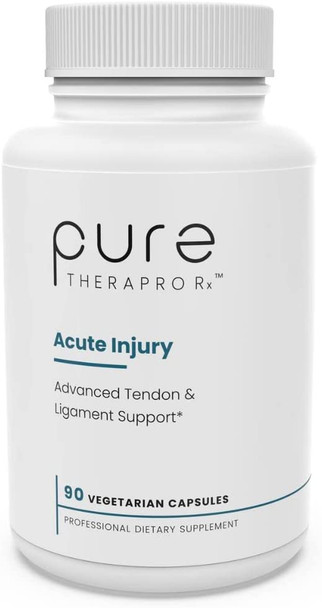 Acute Injury  Tendon  Ligament Support  Convenient Once a Day Clinical Dose  Supports Tendon Health Movement  Physical Function  PharmGrade 90 Capsules