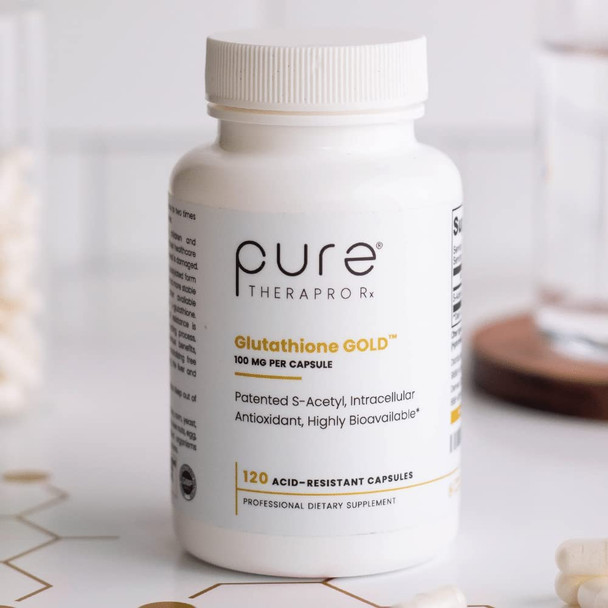 SAcetyl Glutathione GOLD  120 DRcaps AcidResistant  100mg Per Capsule  Patented Acetylated Form of Glutathione Emothion  24 Month Supply  ZERO Fillers / Flow Agents  Pharmaceutical Grade