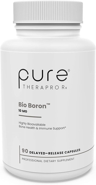 Bio Boron Bororganic Glycine 10mg Per Capsule / 90 Veg Caps  Supports Healthy Bones Cardiovascular Health Hormones  Immunity  Highly Bioavalible  Zero Fillers  Vegan