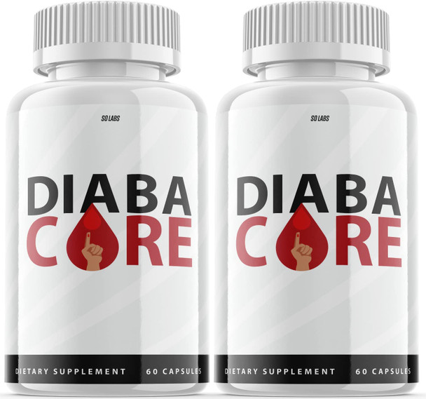 Diabacore Advanced Formula Supplement Diaba Core Pills 2 Pack