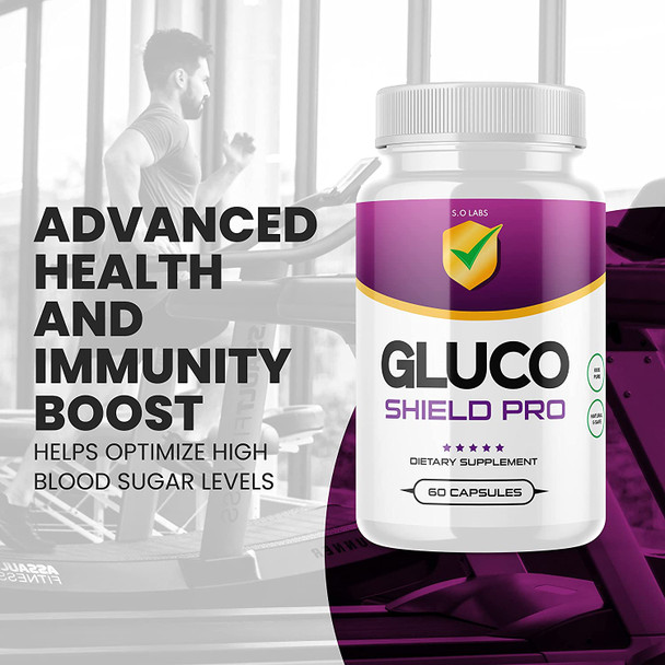 Gluco Shield Pro Supplement Pills 3 Pack